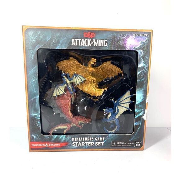 D&D Dungeons & Dragons Attack Wing Miniatures Game Starter Set Box Wizkids - Picture 1 of 10